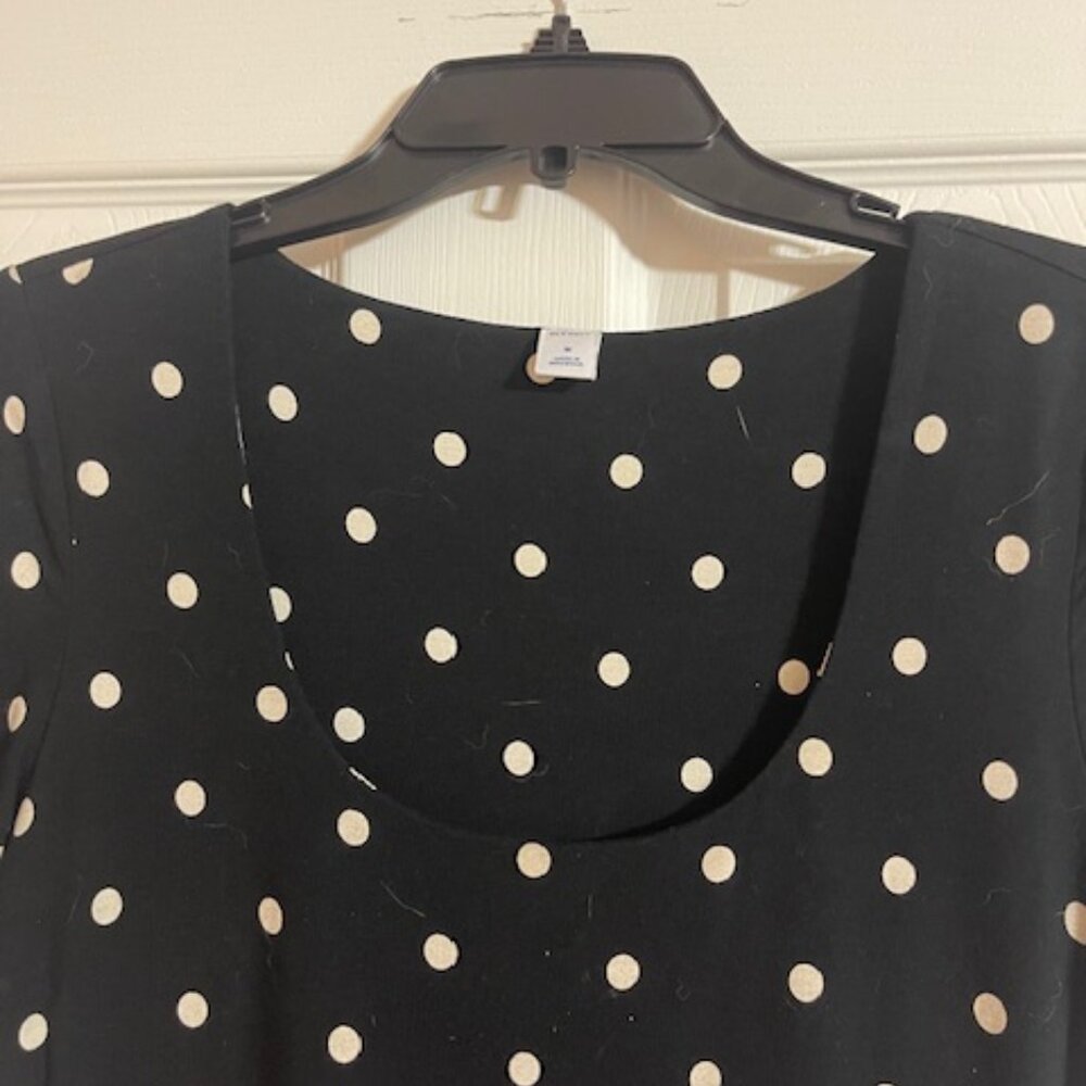 Black & White Polka Dot Dress by Old Navy - Picture 3 of 5